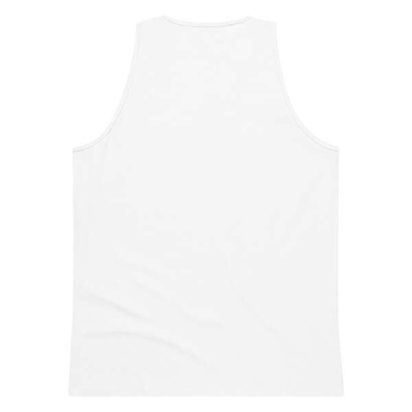 Protege dollar black & white Men’s premium tank top - Image 5