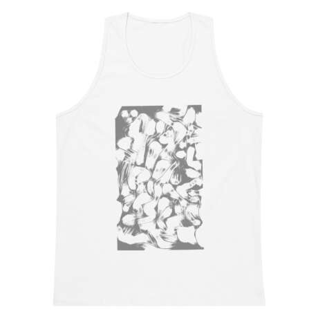Protege dollar black & white Men’s premium tank top
