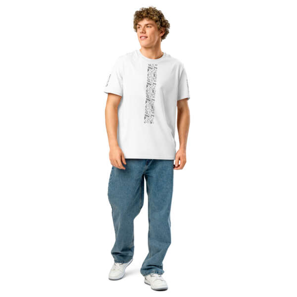 Protege dollar the strip Unisex organic ribbed neck t-shirt - Image 4